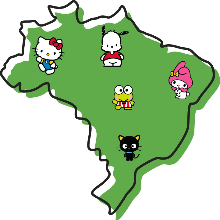 Mapa Hello Kitty and Friends